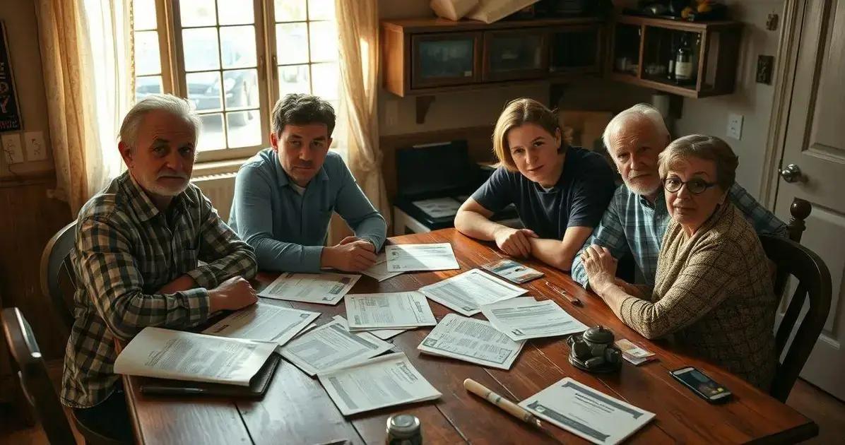 A história de uma família que enfrentou o leilão de herança